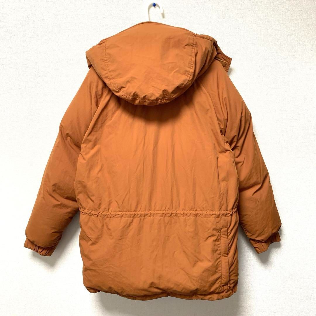 極美品】モンベル mont-bell ダウンジャケット S メンズ オレンジ