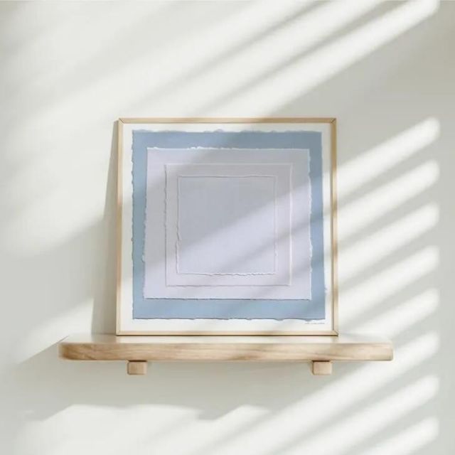 FINE LITTLE DAY LIGHT BLUES アートプリント ポスター 50x50cm 北欧 インテリア ファインリトルデイ Oscar Laufersweiler お洒落 アートパネル アート アートボード ポスターパネル art デザ