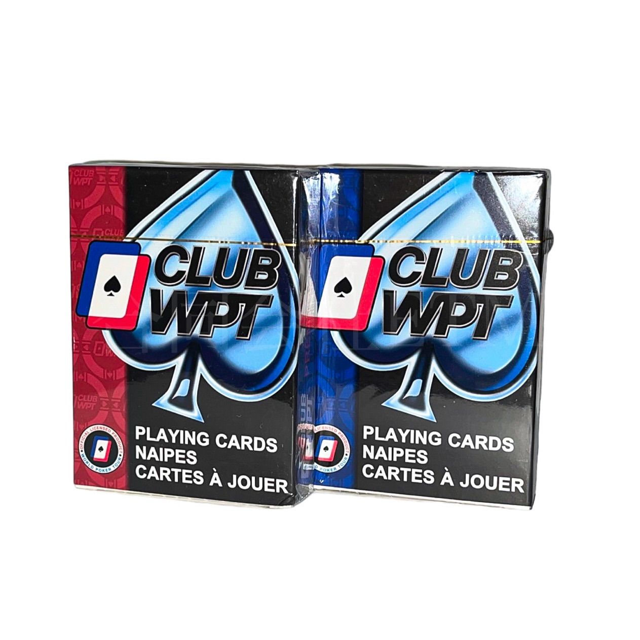 CLUB WPT ポーカー用プラスチックトランプ 100%プラスチック ジャンボ 