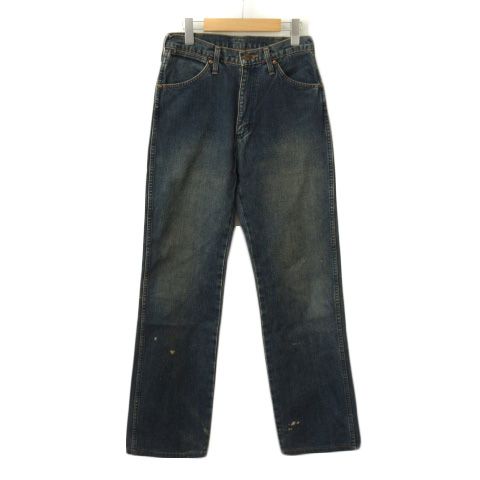 ラングラー WRANGLER 13MWZ 日本製 パンツ ジーンズ デニム ストレート 28 青 ブルー