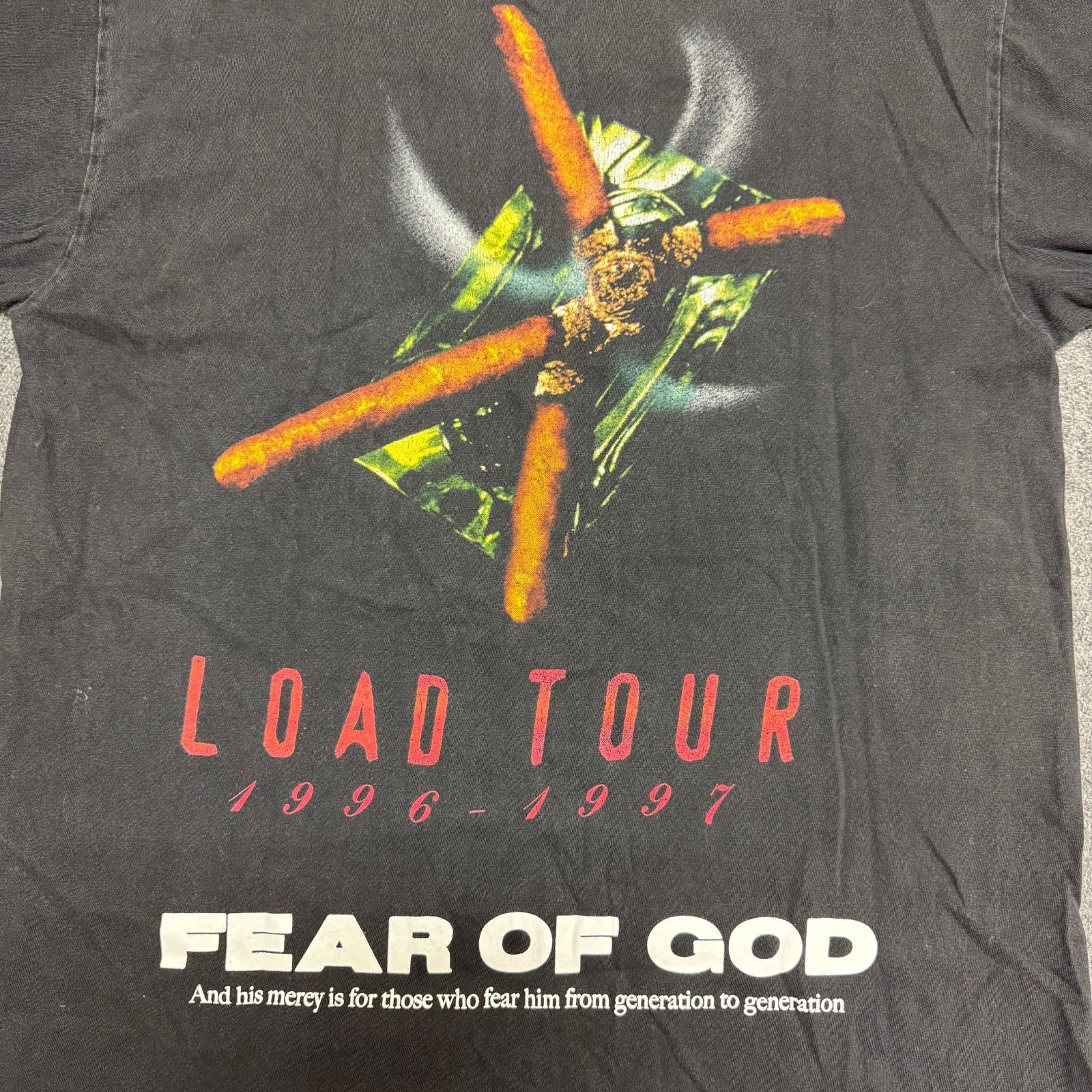 FEAR OF GOD 4th vintage TShirt METALLICA LOAD TOUR 半袖