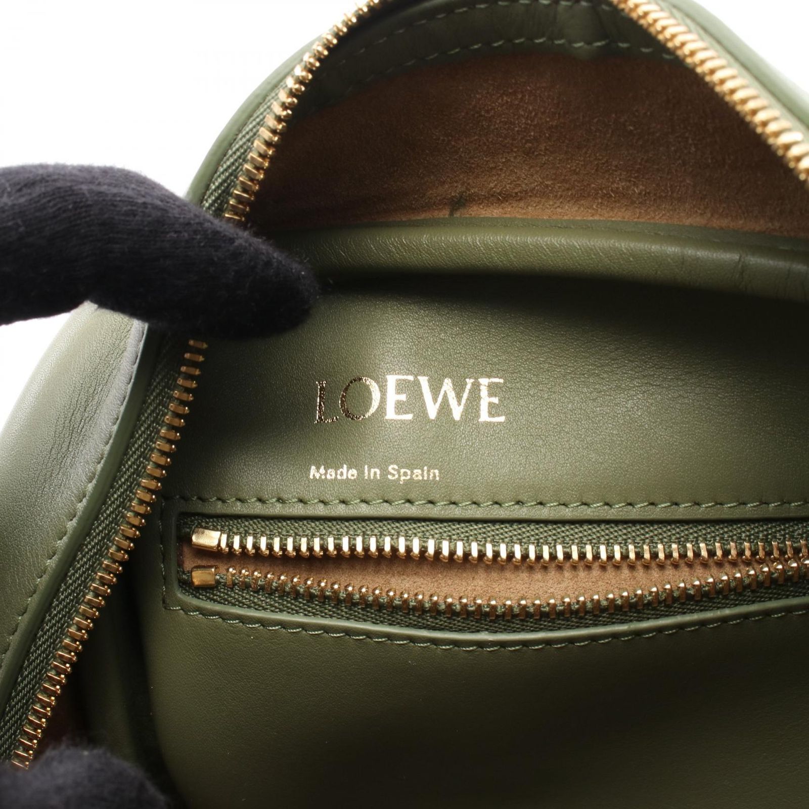 ロエベ LOEWE ハンドバッグ アマソナ19 A039N10X02 モスグリーン 