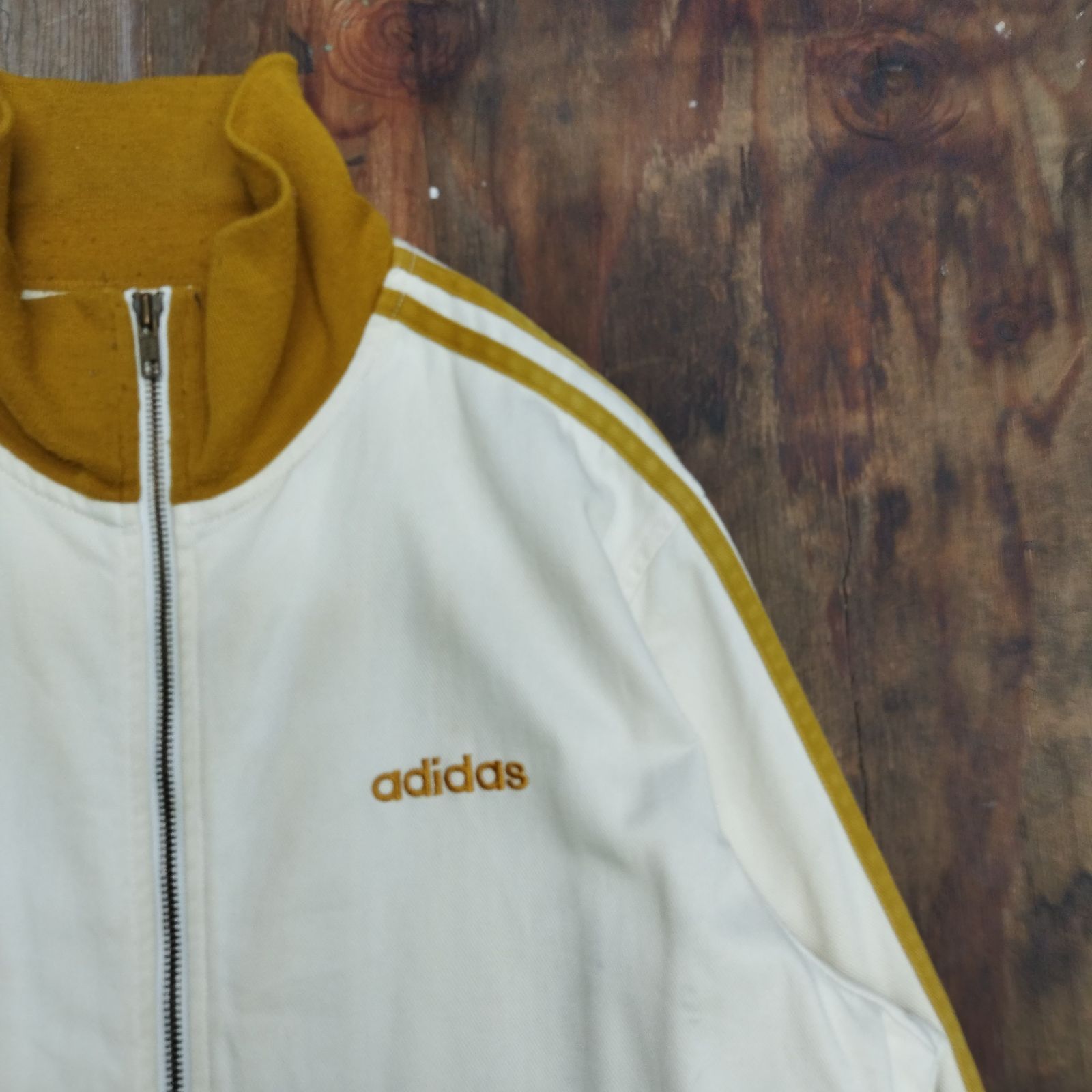 ADIDAS アディダス コットン トラック ジャケット ジャージ ジップ 