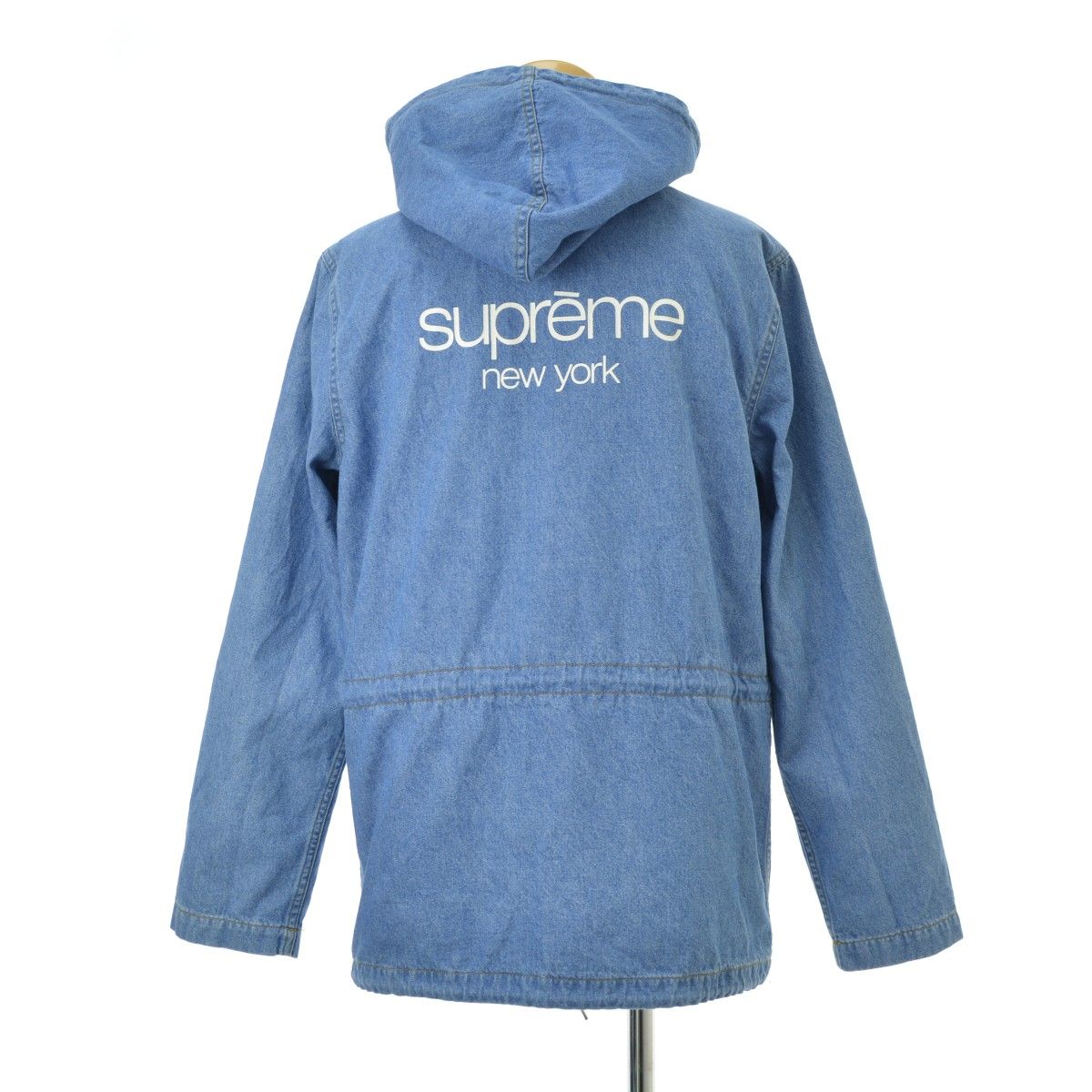 ジャケット・アウター Supreme14SS Hooded Denim Parka SUPREME】14SS Hooded Denim Parka フーデッドデニムパーカー
