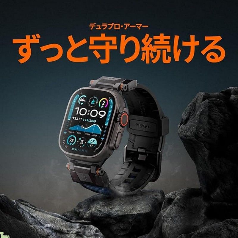 Apple Watch バンド 49 46 45 44mm Apple Watch Ultra3 Ultra2 Ultra 11 10 9 8 7 6 5 4 SE3 SE2 SE 対応 長さ調整 耐久性 交換ベルト デュラプロ アーマー