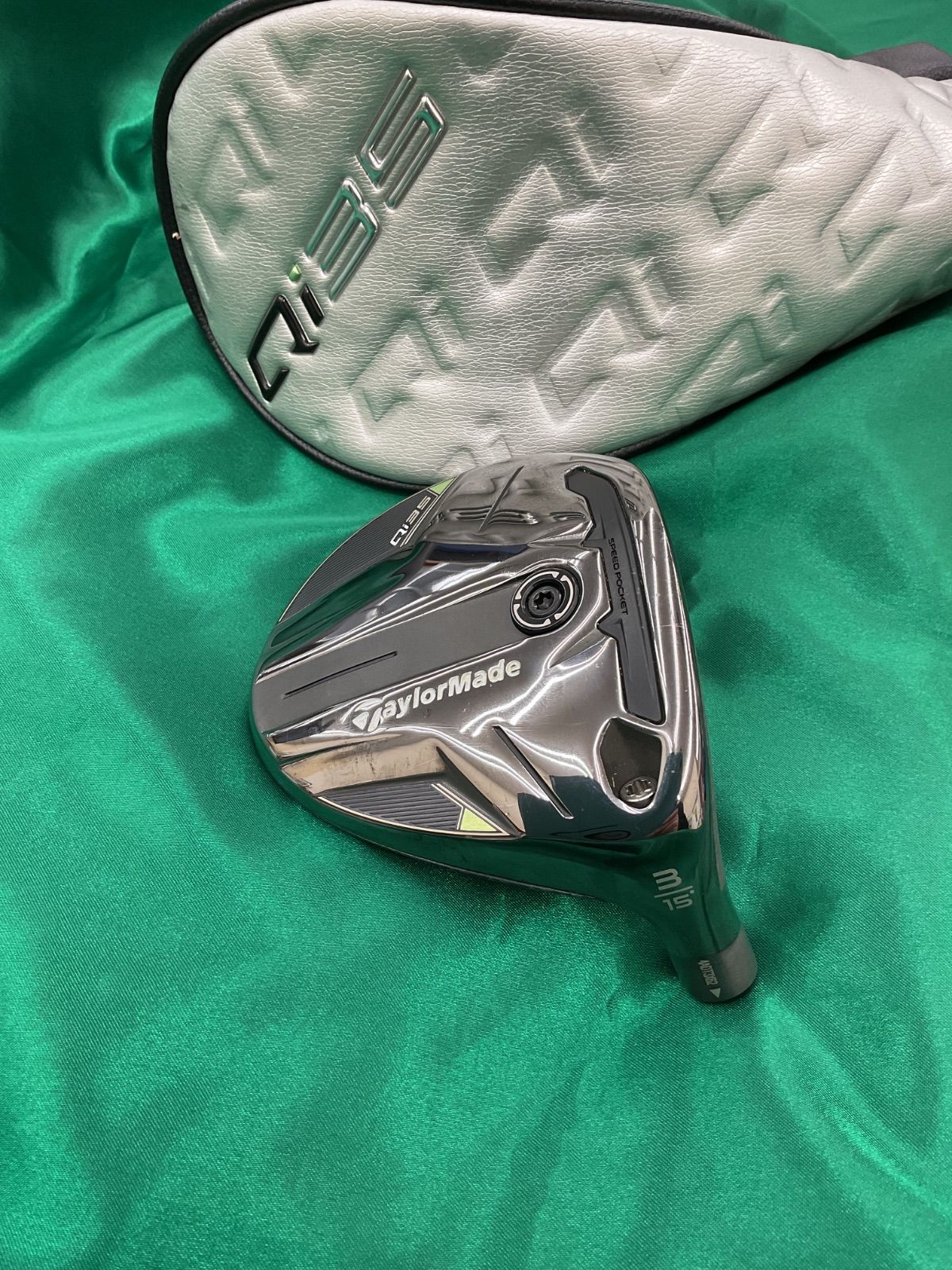 TaylorMade - Ｑｉ３５　フェアウェイウッド　ＦＷ　３Ｗ　ヘッドのみ　ヘッドカバー有り ヘッドのみ テーラーメイド Qi35 3W フェアウェイウッド カバー