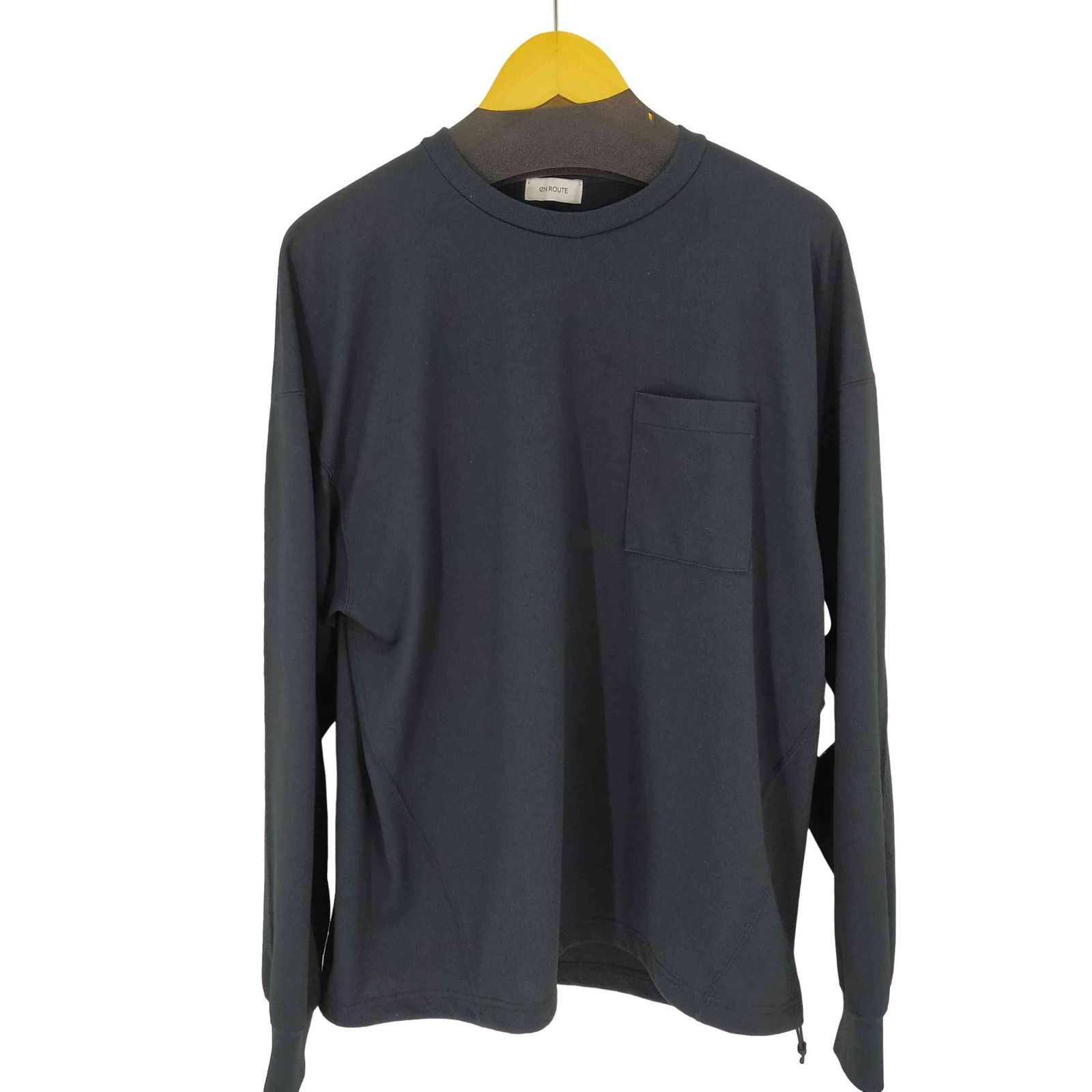 アンルート EN ROUTE ポリエステルテンジクヘムコードクルーネック L/S Tシャツ メンズ JPN：3 