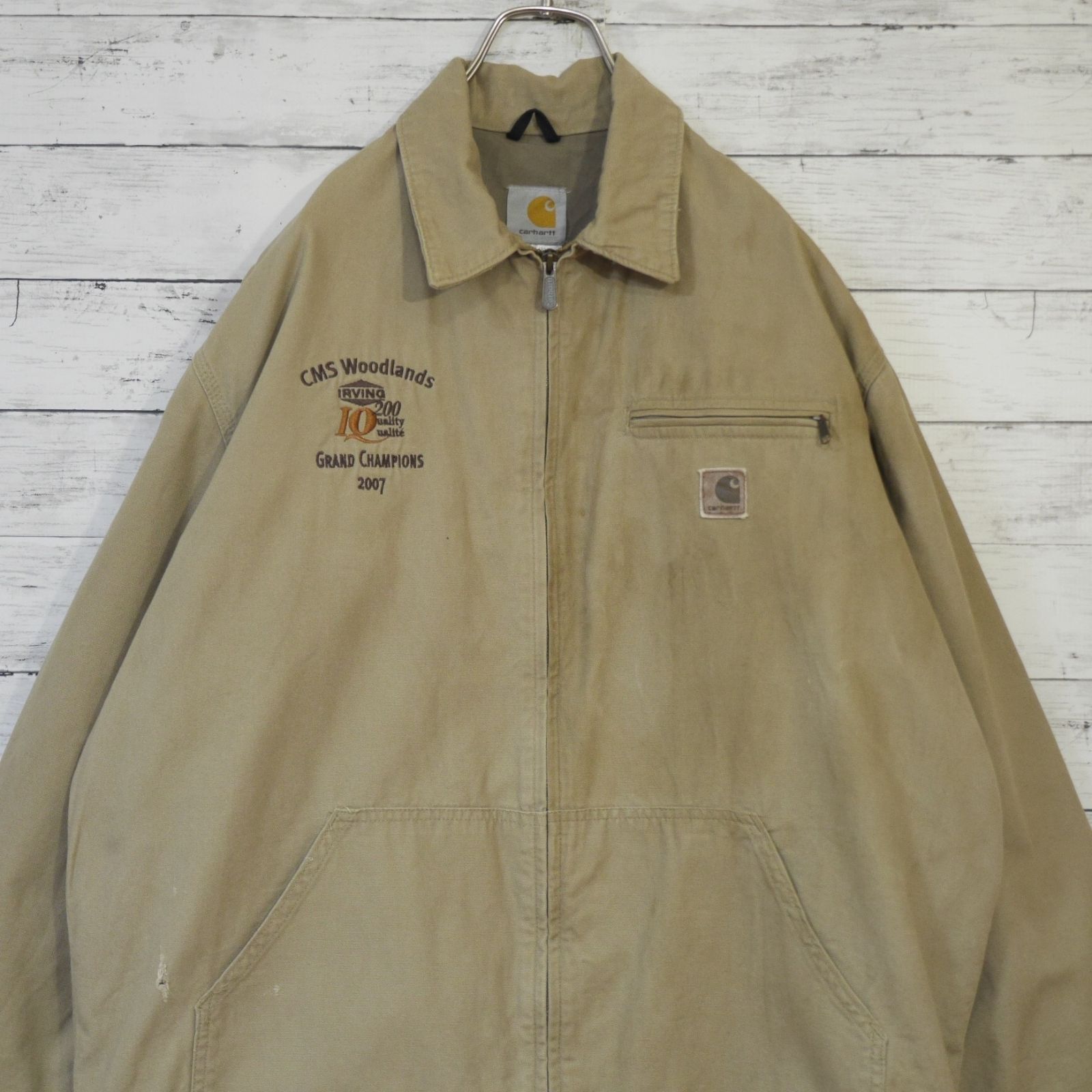 メキシコ製 カーハート ? Carhartt ライトダック地 ポリライナー 企業 