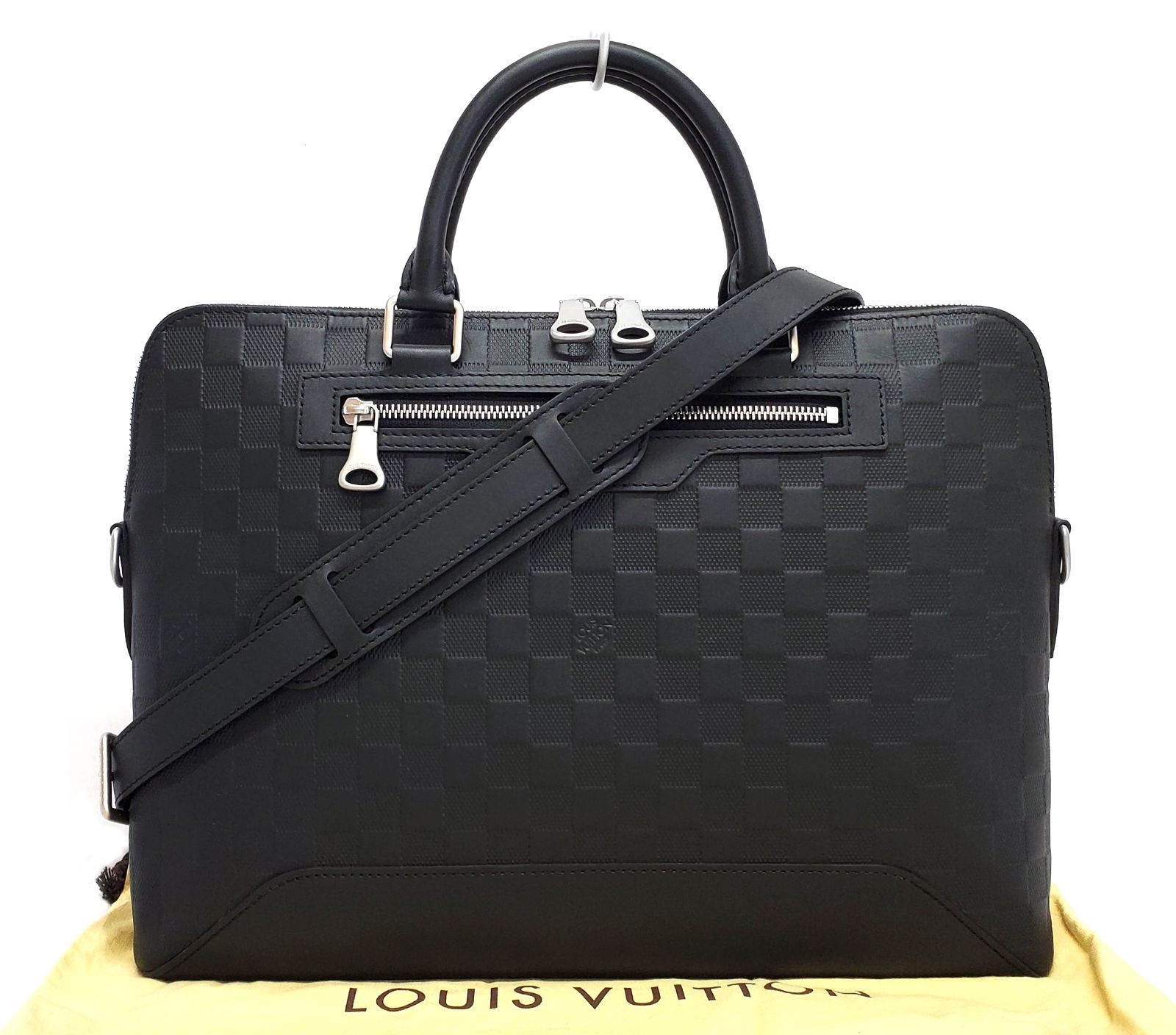 B5051◇ほぼ未使用【ルイヴィトン】アンフィニ アヴェニュー ブリーフ