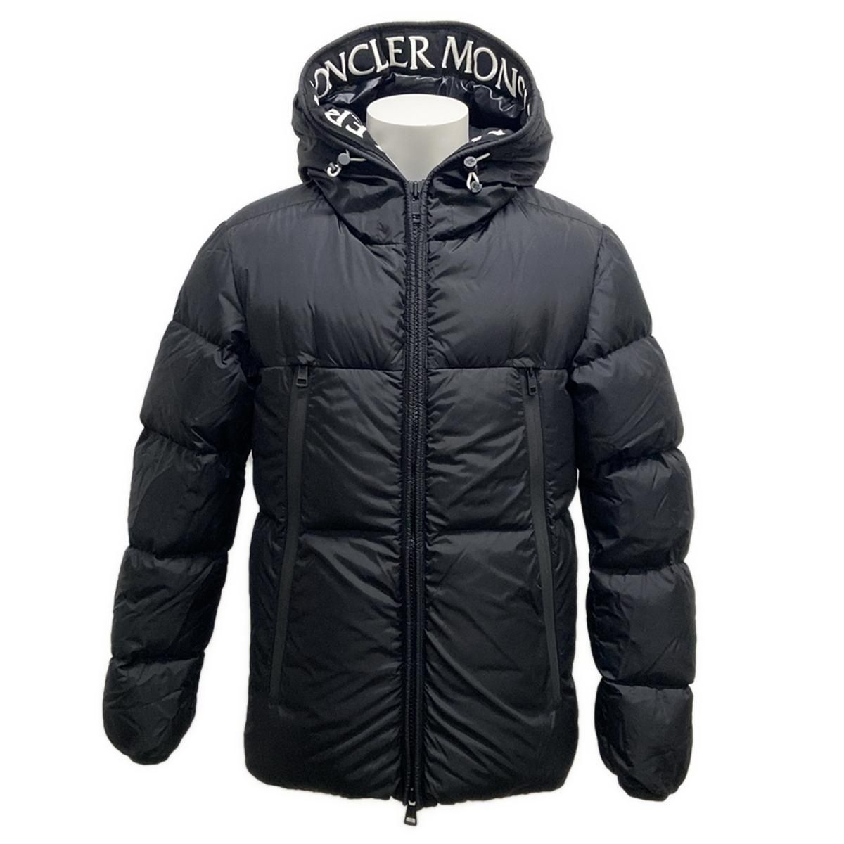 MONCLER(モンクレール) ダウンジャケット サイズ0 XS レディース MONTCLA(モンクラー) 黒×白 冬物 ダウン - メルカリ