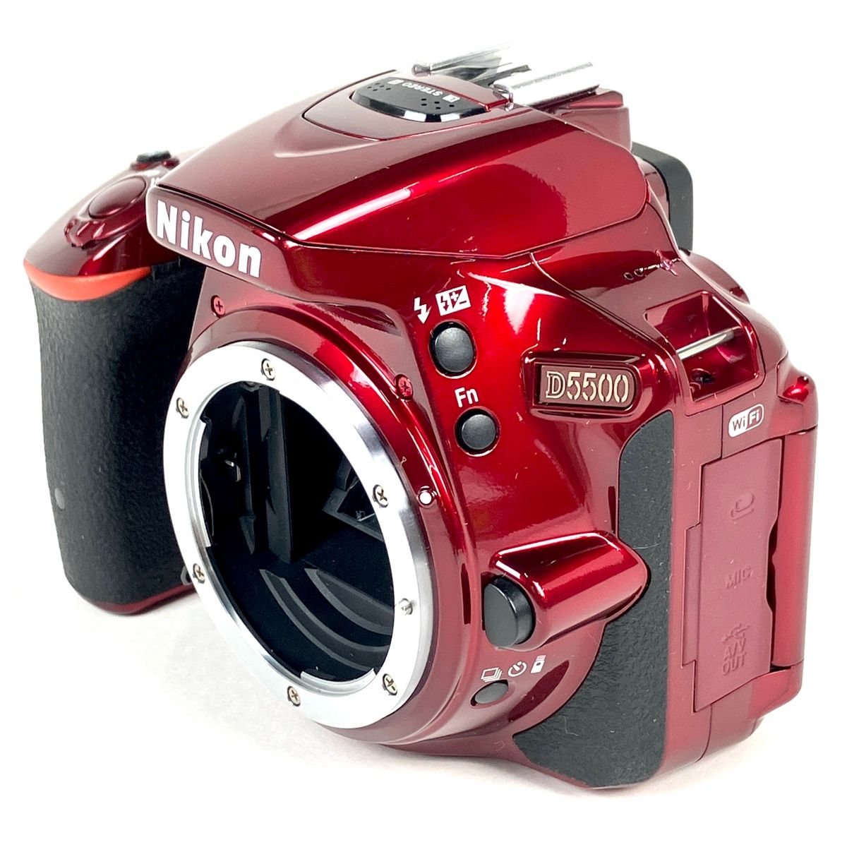 ニコン Nikon D5500 ボディ レッド 赤 デジタル 一眼レフカメラ 【中古