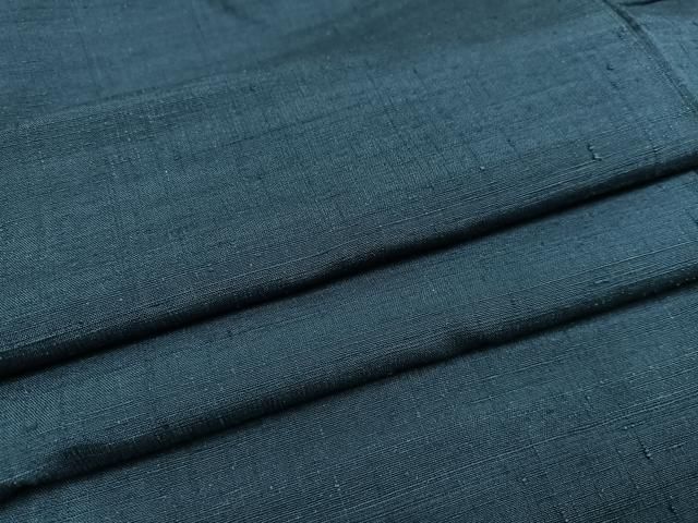 平和屋着物○男性 紬 色無地 青藍色 正絹 逸品 AAAW0007ph - メルカリ 