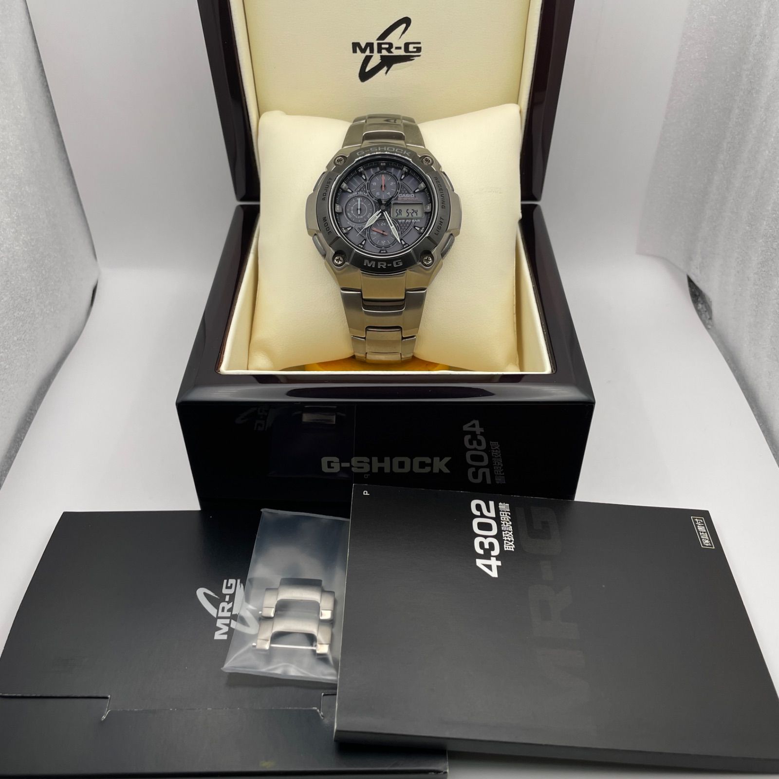 T501 正常稼動 CASIO カシオ 電波ソーラー G-SHOCK ジーショック MR-G クロノグラフ MRG-7000DJ-1AJF 人気 時計 メンズ ユニセックス