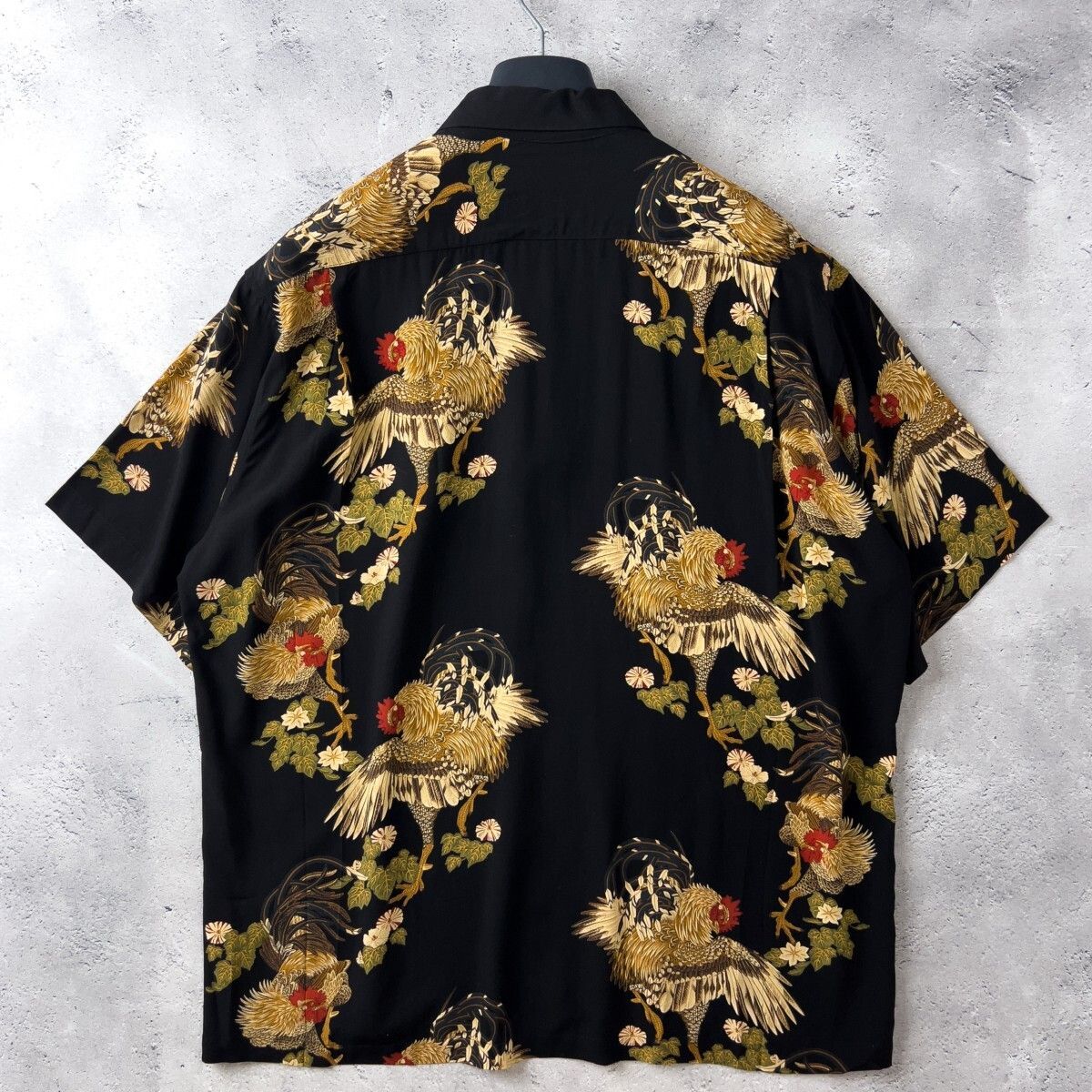 希少 Karl Helmut カールヘルム 半袖 レーヨン アロハシャツ トップス