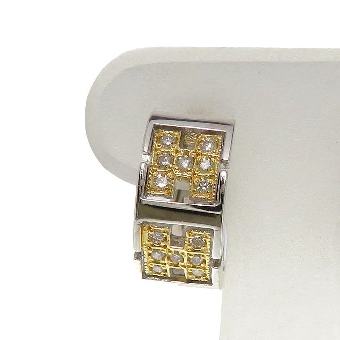 A4等級以上 ☆新品 K18YGダイヤモンドピアス 0.14×2ct | alamiah.edu.sa