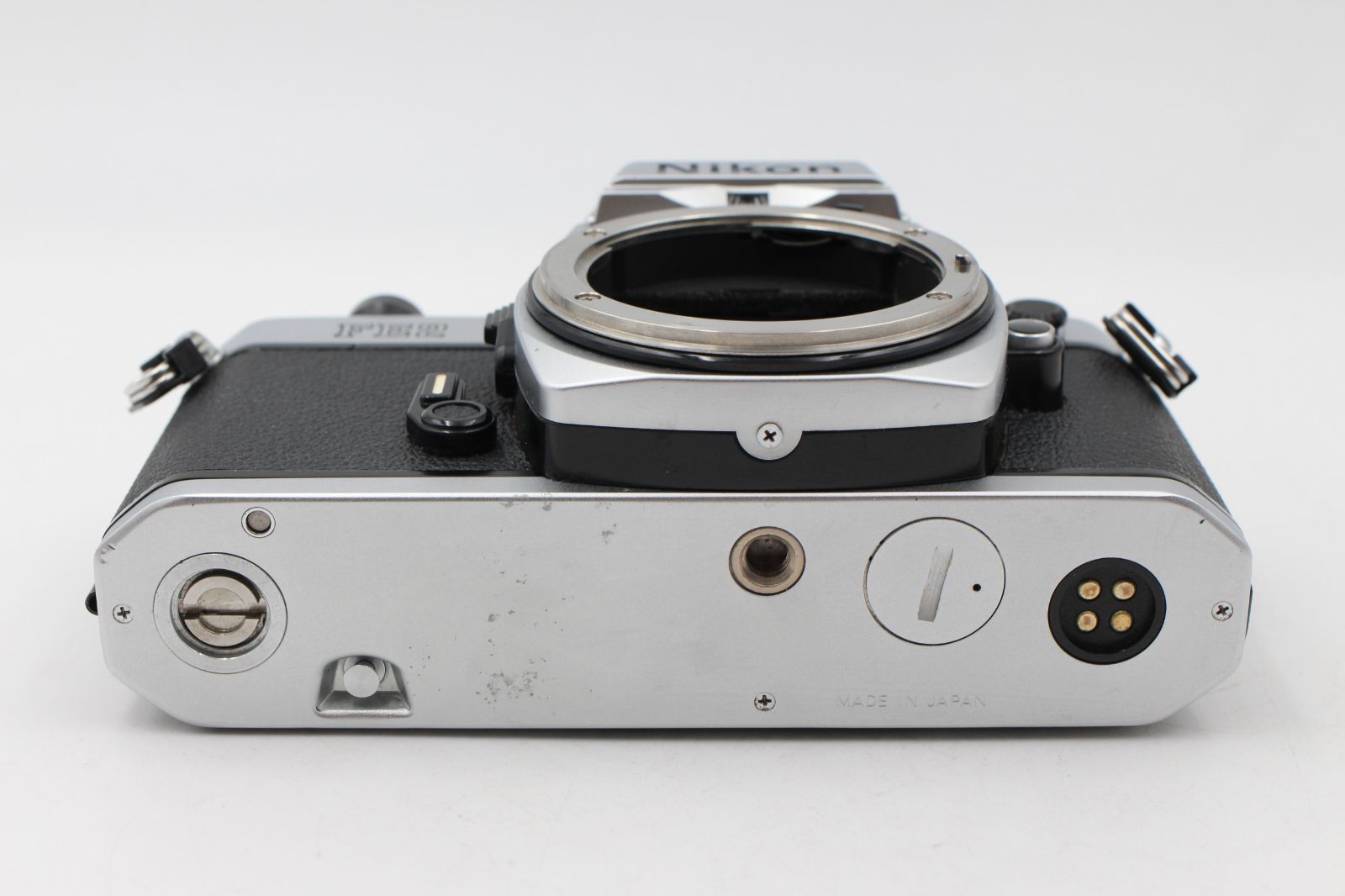 良上品☆Nikon ニコン フィルム一眼レフ FE2 シルバー ボディ