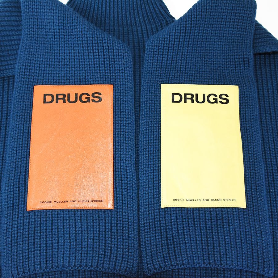 RAF SIMONS ラフシモンズ SINGLE PANEL PATCH TURTLENECK RAF SIMONS ラフシモンズ SINGLE PANEL PATCH TURTLENECK