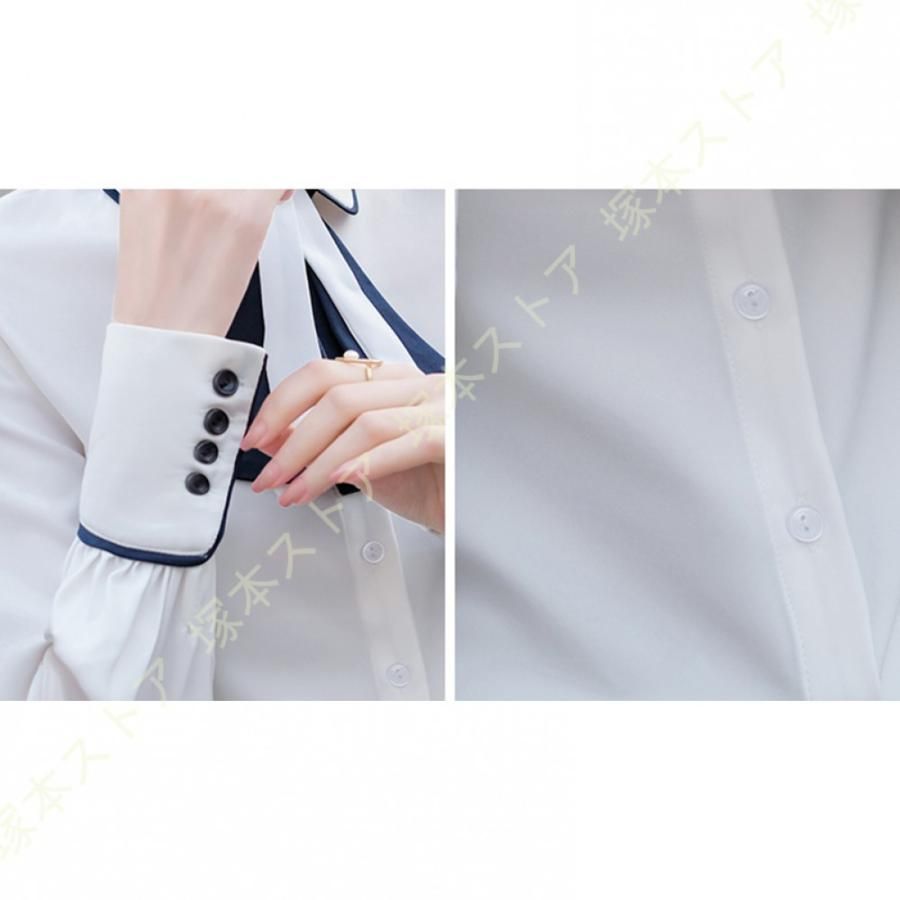 シフォンブラウス