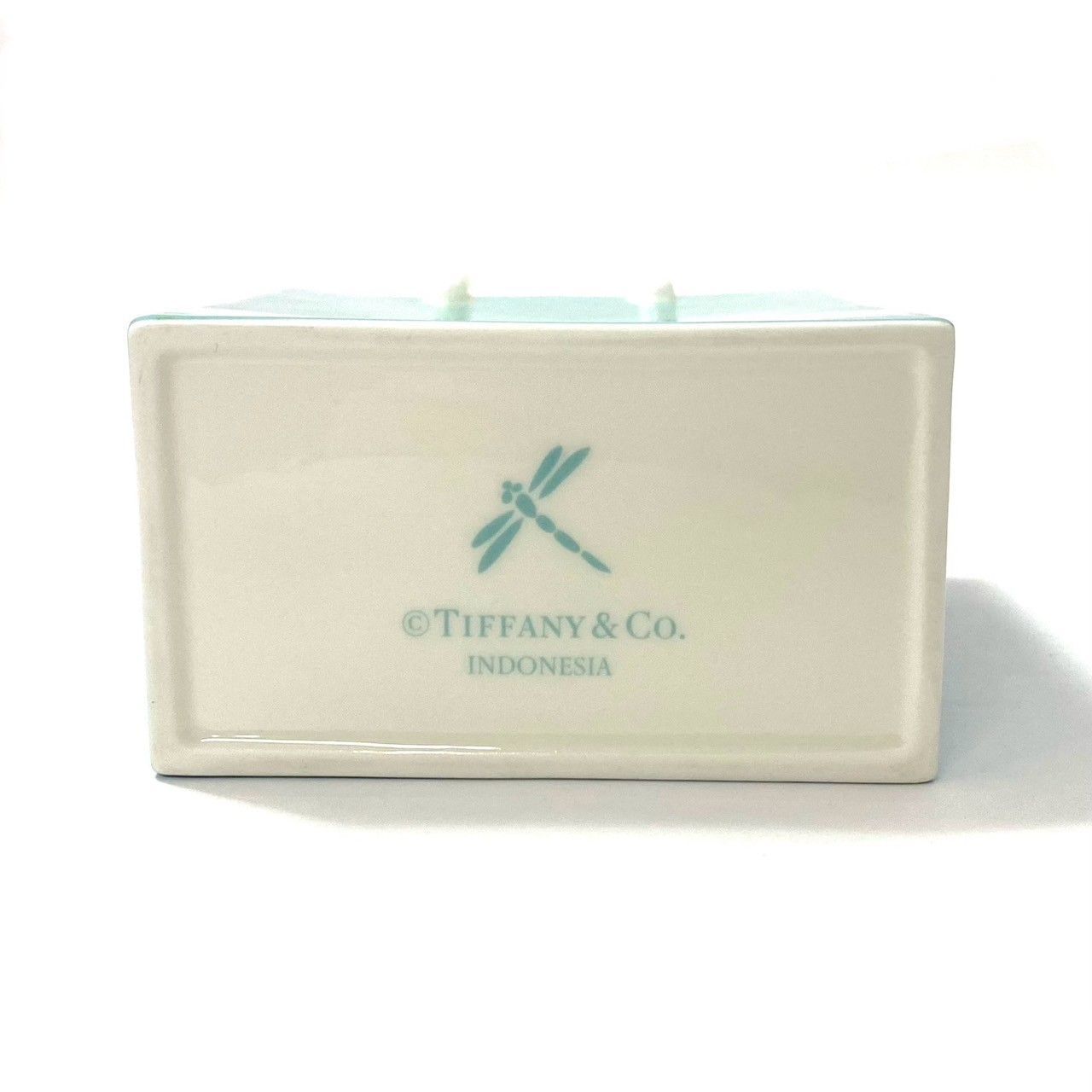 M【TIFFANY&Co.】陶器 ショッパー 小物入れ ショッピングバッグ