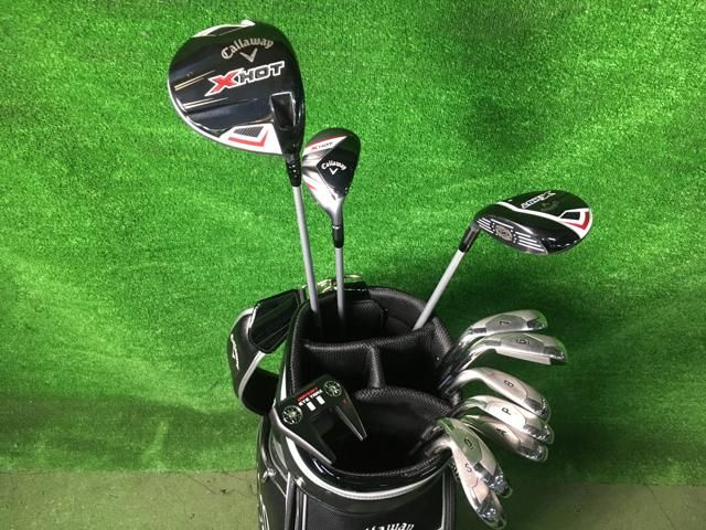 ゴルフクラブ メンズ セット キャロウェイ XHOT 初心者 フルセット 中古 ゴルフクラブ メンズ セット キャロウェイ XHOT 初心者 フルセット