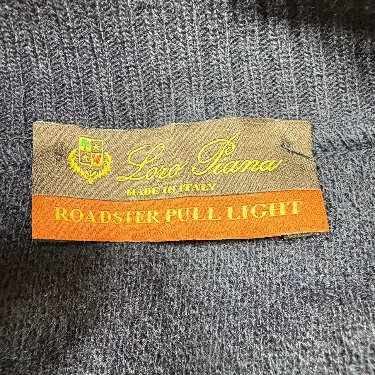 ☆ LORO PIANA ロロピアーナ ハーフジップ ニット セーター