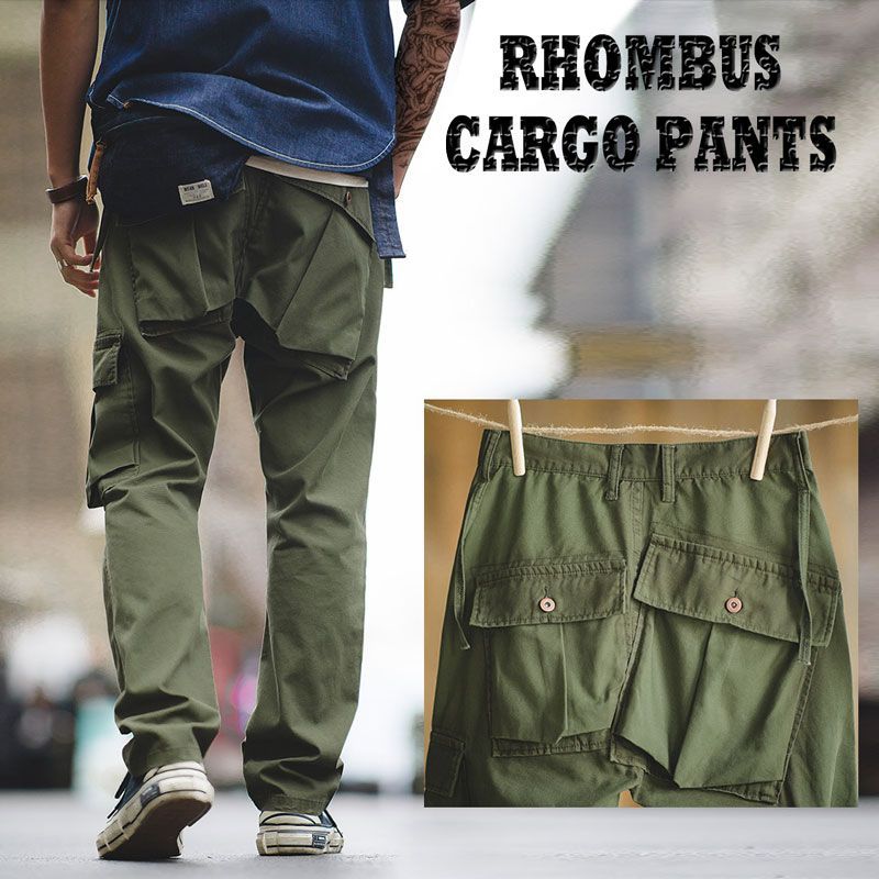 Cargo pants アメカジ カーゴパンツ ミリタリーパンツ アンクル丈