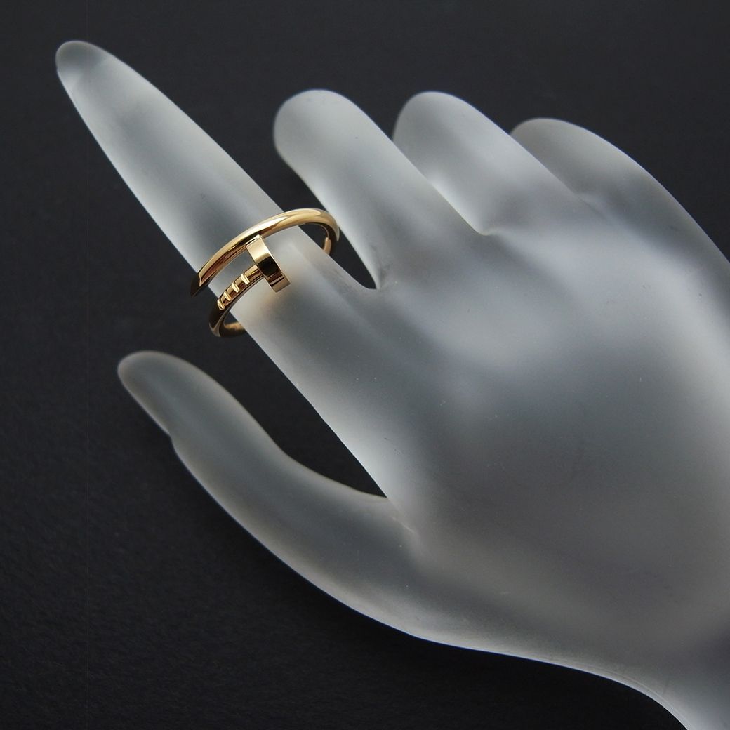 Cartier カルティエ　ジュスト アン クル リング【値下げ済み】即購入可 カルティエ ジュスト アン クル リング スモールモデル #49