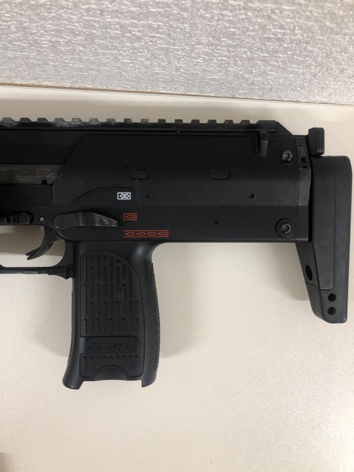 HK MP 7 A 1 ガスブロ マガジン2本付き M 205