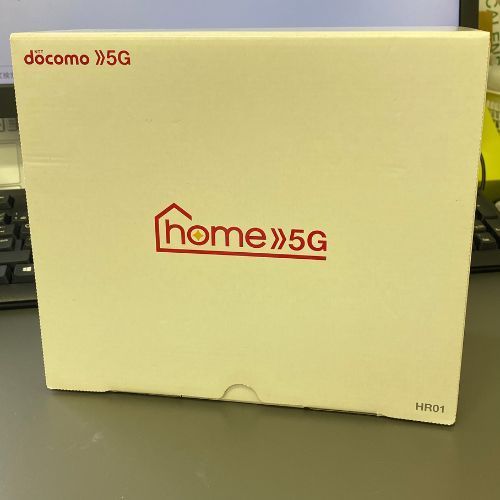 【美品】docomo home 5G HR01 ダークグレー