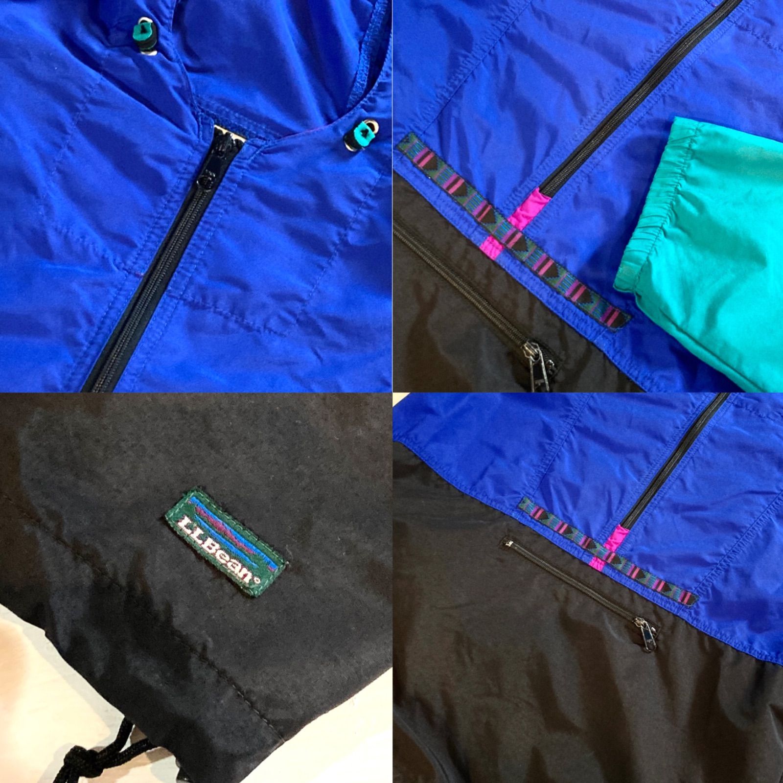 L.L.Bean☆70's-80'sVINTAGE☆アノラックパーカー☆ナイロン