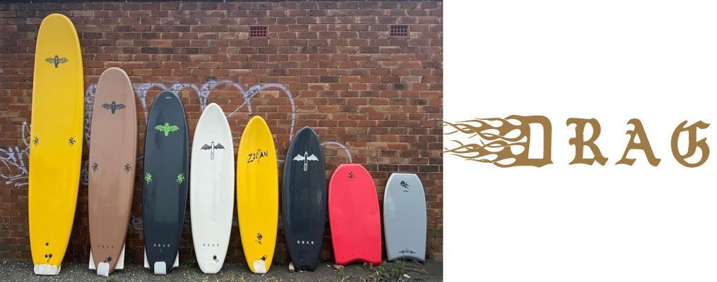 ドラッグサーフボード6.6 DRAG THRUSTER COLLECTION 6'6 ソフト