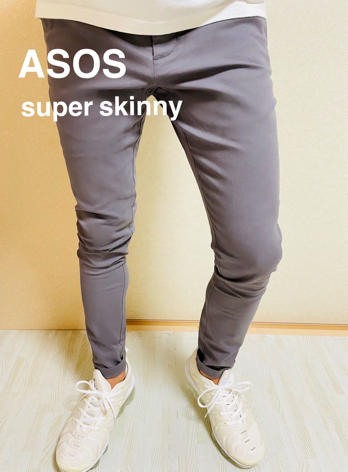 ASOS エイソス スキニーパンツ チノパンツ チノパン スキニーデニム