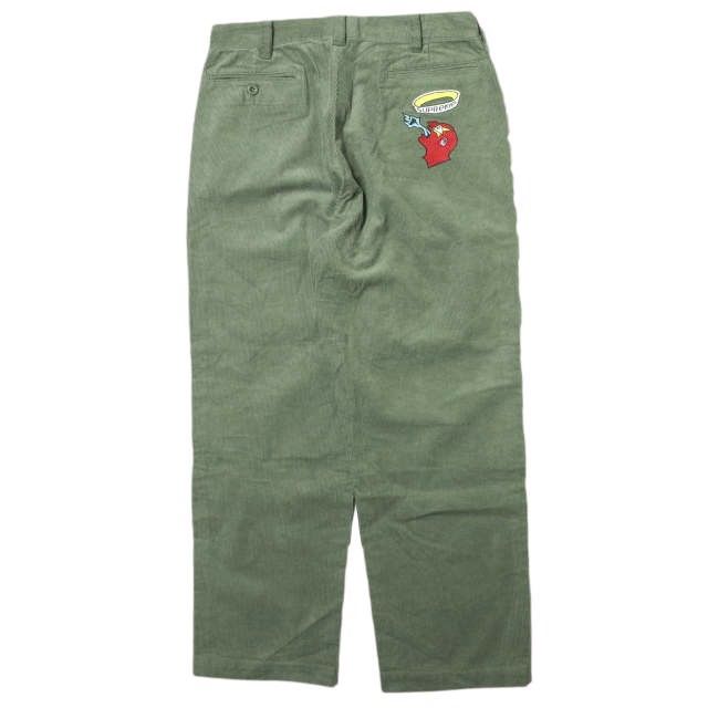 SUPREME シュプリーム 21 AW Gonz Corduroy Chino Pant ゴンズコーデュロイチノパンツ 34 Dusty Green WEEK 6 ボトムス s 18553