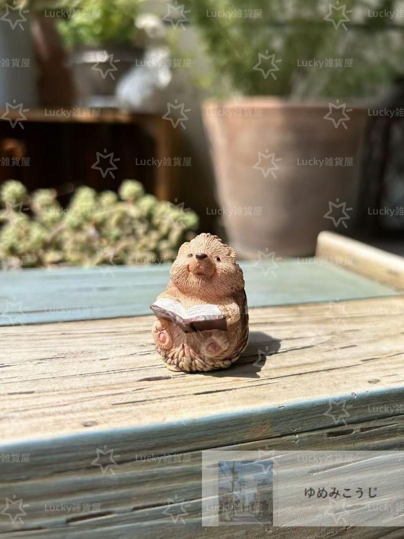 【♥︎】かわいいミニチュアのハリネズミの置物3点 Amazon.co.jp: 3 個ハリネズミ置物動物ミニチュア置物樹脂置物