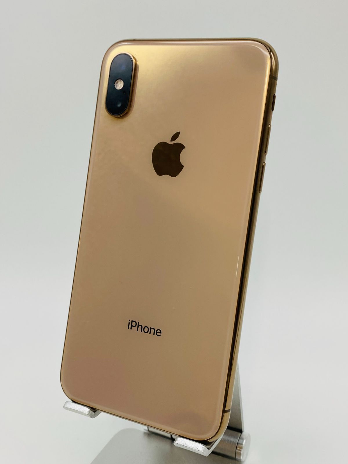 009 iPhoneXS 64GB ゴールド/新品バッテリー100%/シムフリー