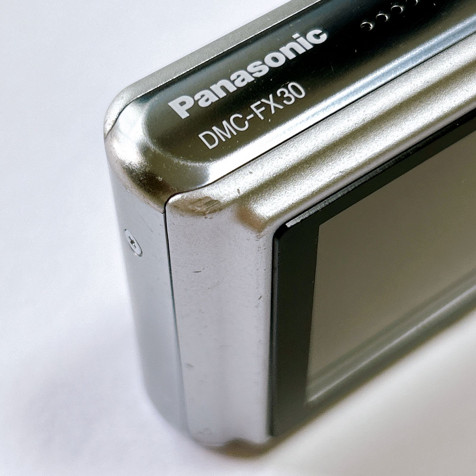 パナソニック LUMIX DMC FX30 デジカメ シルバー デジタルカメラ 動作