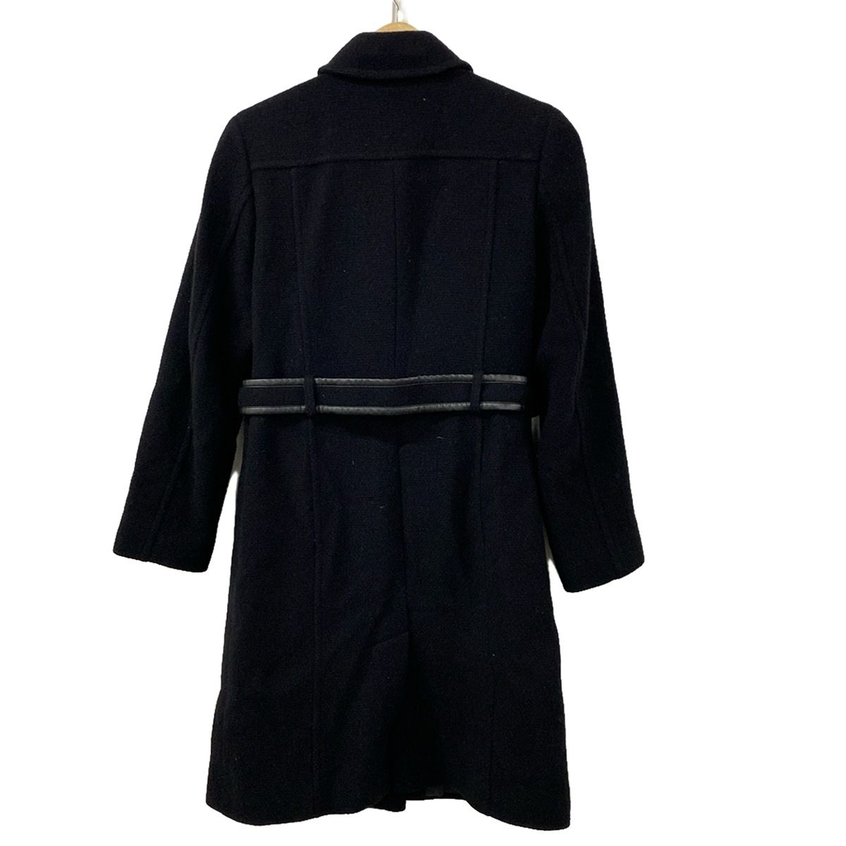 COURREGESコート　サイズ38号　M COURREGES(クレージュ) コート サイズ38 M レディース - 黒 長袖