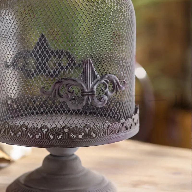 ランタン 照明 鳥かご キャンドルホルダー ヴィンテージ Amazon.co.jp