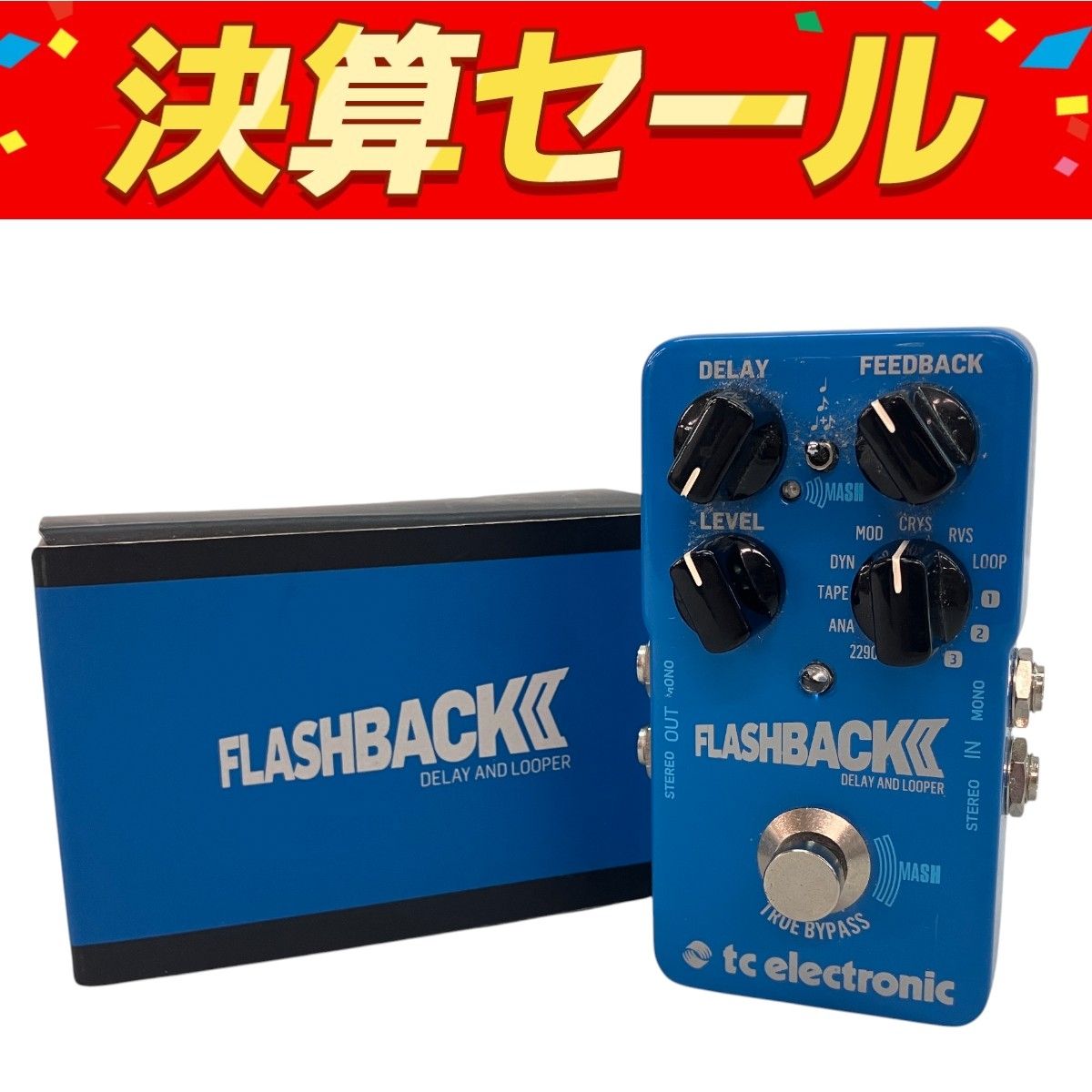 Amazon.com: TC Electronic FLASHBACK 2 DELAY Legendary Delay