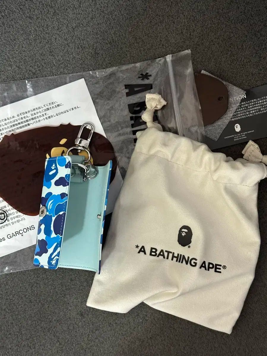 A BATHING APE アベイシングエイプ キーケース キーリング