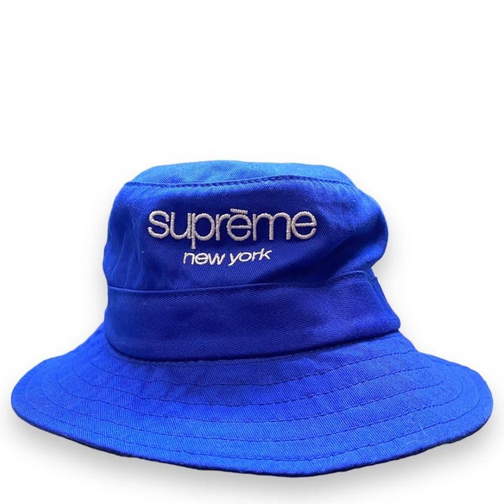 SUPREME Classic Logo Crusher バケットハット ML ブルー