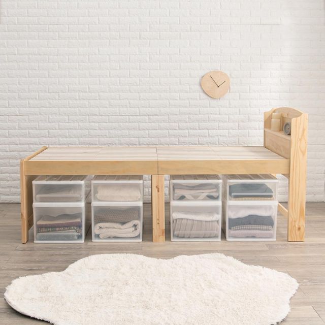 セミダブルミドルベッド 新生活