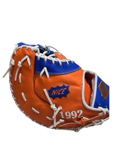 other - GLOVE WORKS × KEBOZ ファーストミット ブルー オレンジ グラブワークス GLOVE WORKS × ケボズ KEBOZ FIRST BASE MITT