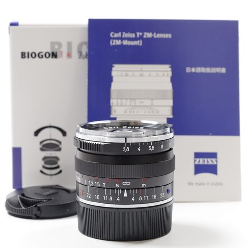 カールツァイス Carl Zeiss Biogon T* 28mm f2.8 ZM ブラック Mマウント