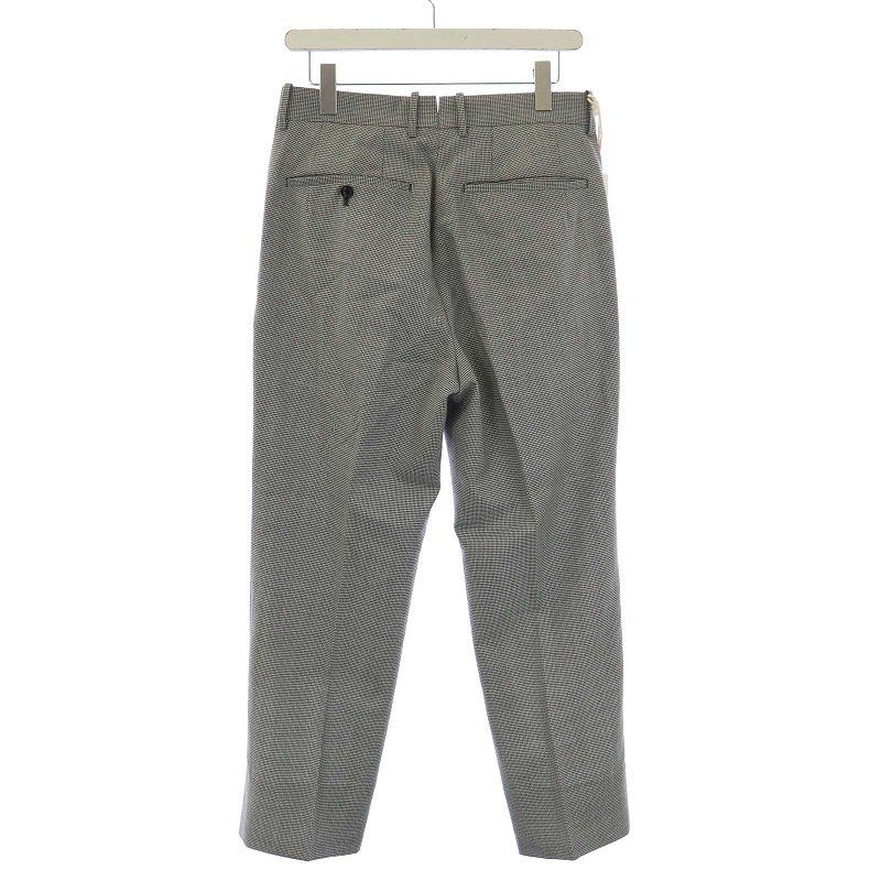 マーティー＆サンズ MAATEE＆SONS 23SS パンツ スラックス 千鳥