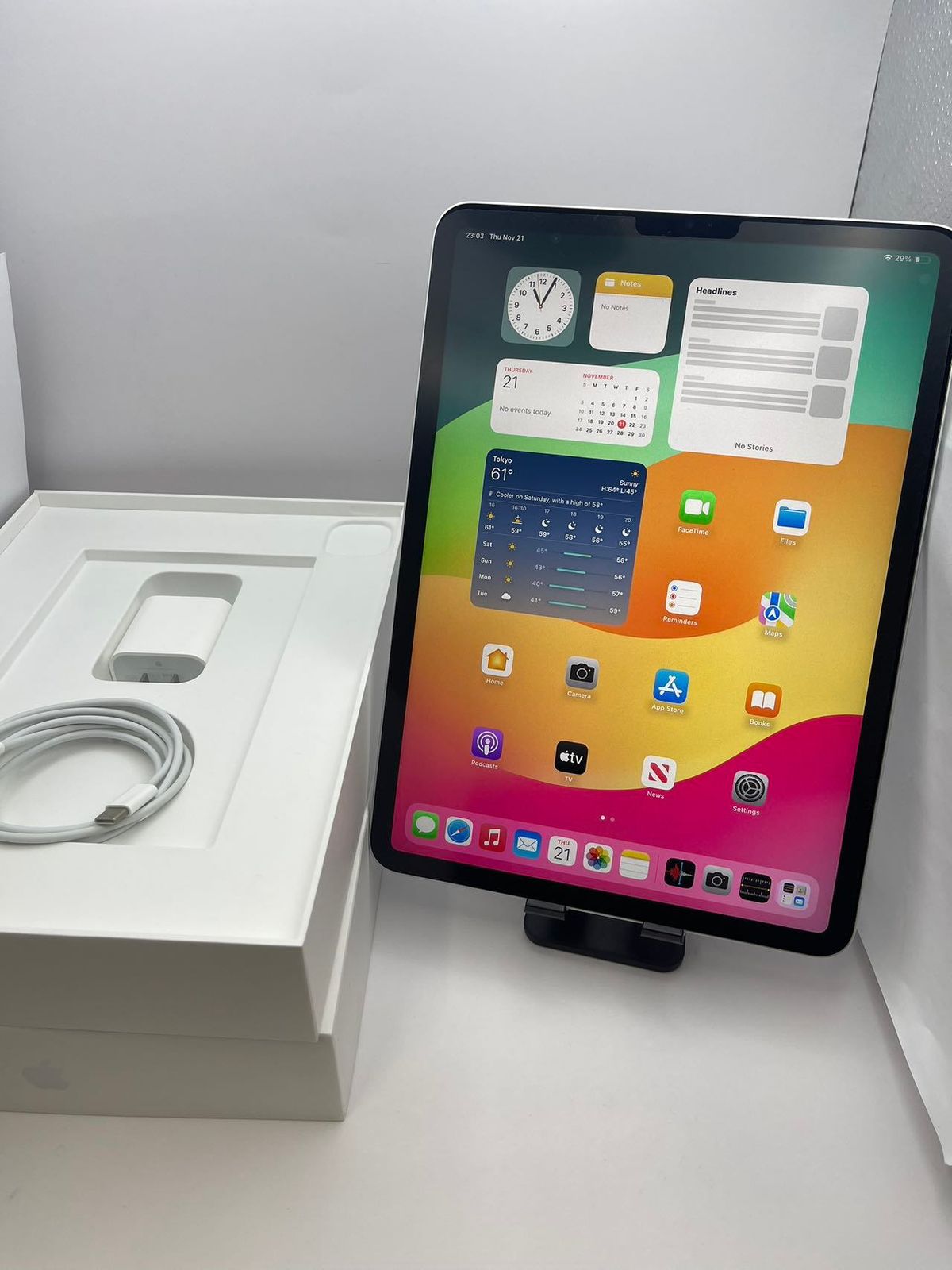 iPad Pro 11インチ（第3世代）256GB Wi-Fiモデル MHQV3J/A シルバー