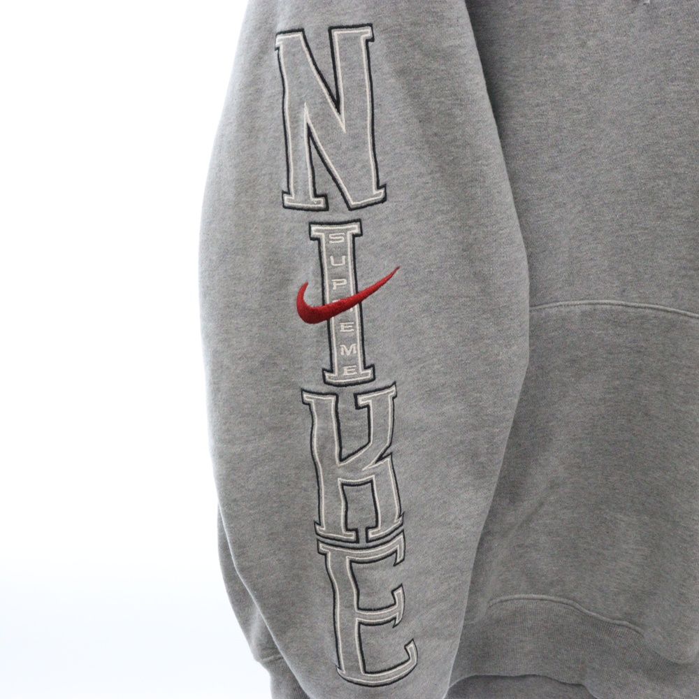 SUPREME (シュプリーム) 24SS ×NIKE Hooded Sweatshirt ×ナイキ アーム