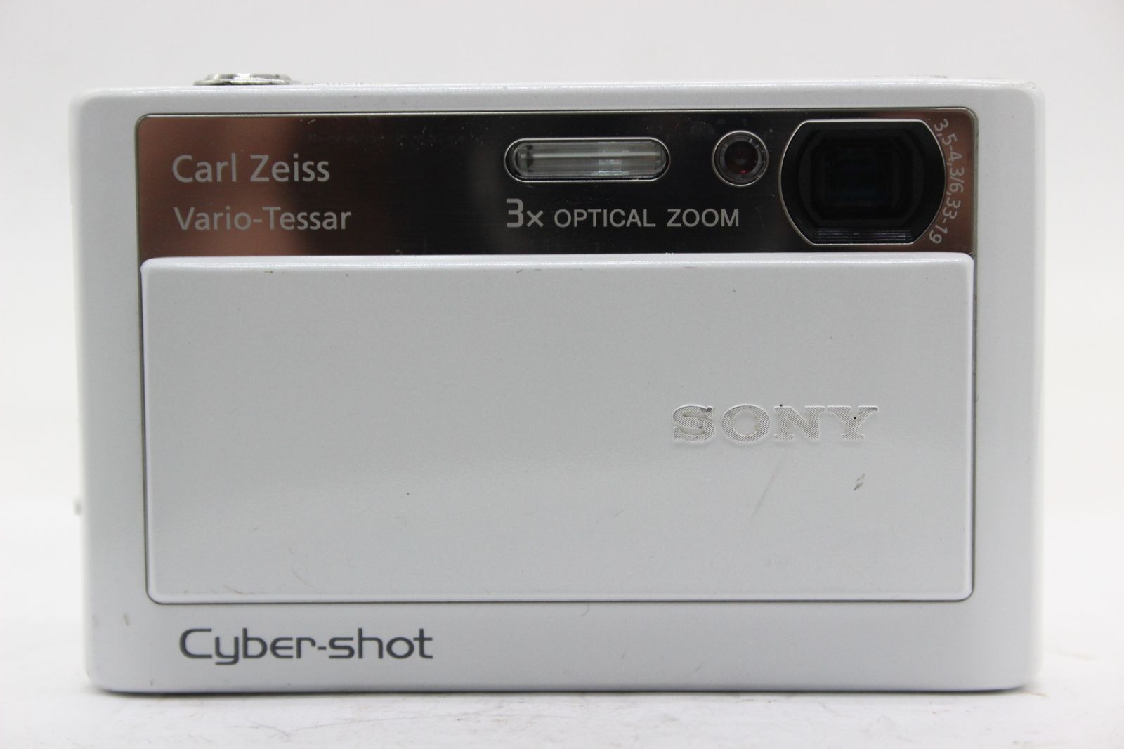 返品保証】 ソニー SONY Cyber-shot DSC-T20 ホワイト 3x バッテリー ...