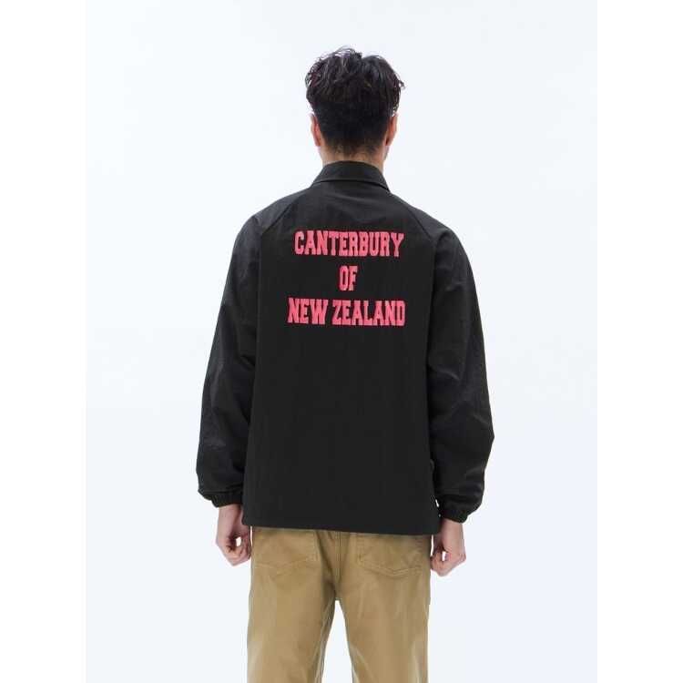 カンタベリー コーチジャケット メンズ アウター canterbury ナイロン スポーツ カジュアル ウェア ラグビー 撥水 はっ水 男性 上着 ジャンバー タウン /RA73025 送料無料 カンタベリー コーチジャケット メンズ canterbury アウター