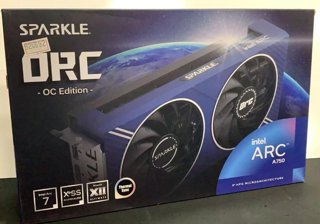 Sparkle Intel Arc A750搭載グラフィックカード OC版 920692